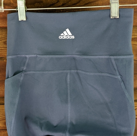NWOT Adidas Women's Belive This 3-Stripes Athletic Leggings - Picture 5 of 8